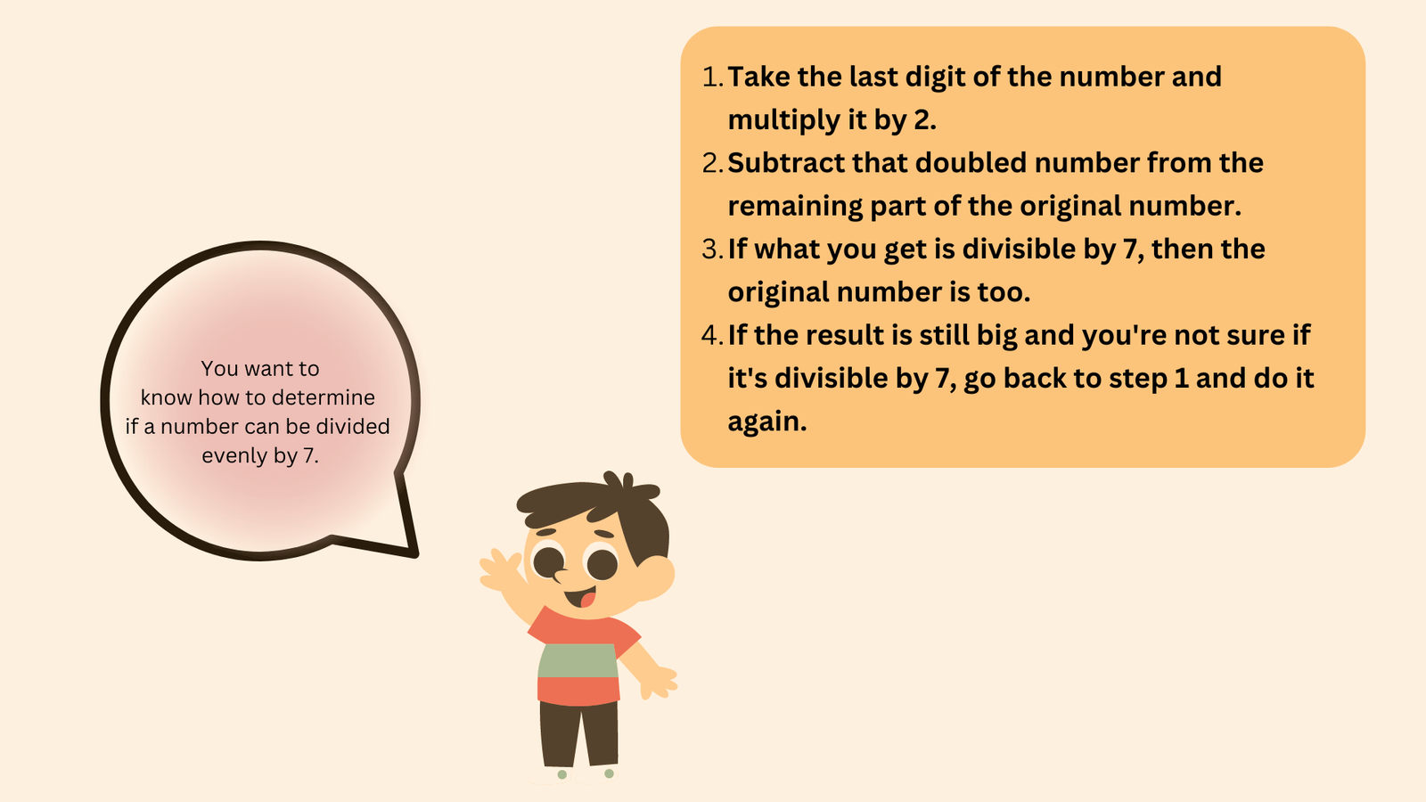 Divisibility Test of number 7